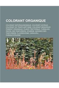 Colorant Organique