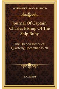 Journal of Captain Charles Bishop of the Ship Ruby