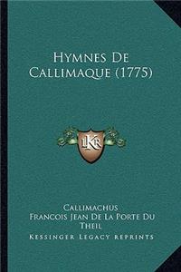 Hymnes De Callimaque (1775)