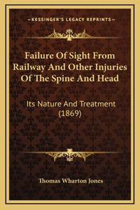 Failure Of Sight From Railway And Other Injuries Of The Spine And Head