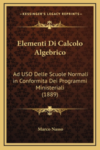 Elementi Di Calcolo Algebrico