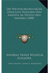 Die Wechselbeziehungen Zwischen Pflanzen Und Ameisen Im Tropischen Amerika (1888)