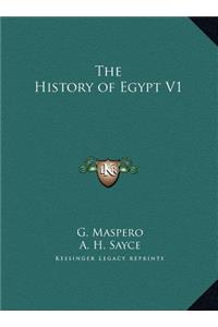 The History of Egypt V1