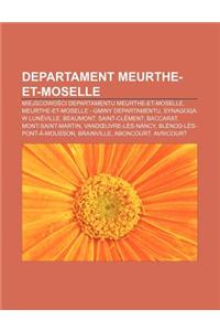 Departament Meurthe-Et-Moselle