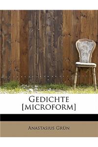 Gedichte [Microform]