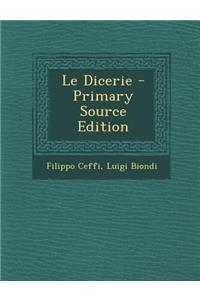 Le Dicerie