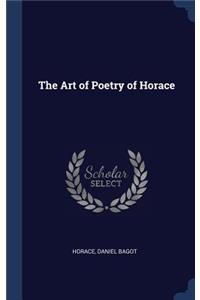 The Art of Poetry of Horace