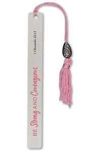 Be Strong and Courageous Metal Bookmark