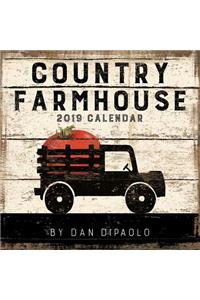 Country Farmhouse 2019 Wall Calendar