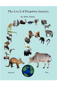 A to Z of Forgotten Animals
