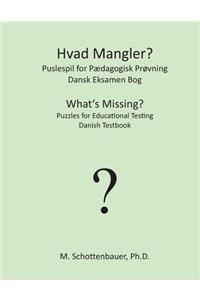 Hvad Mangler? Puslespil for Pædagogisk Prøvning