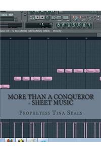 More Than A Conqueror - Sheet Music