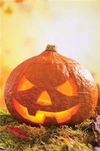 Autumn Jack-O-Lantern Grid Journal