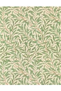 Willow Bough, William Morris. Blank Journal
