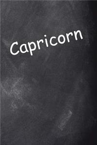 Capricorn Zodiac Horoscope Journal Chalkboard