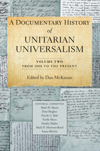 Documentary History of Unitarian Universalism, Volume 2