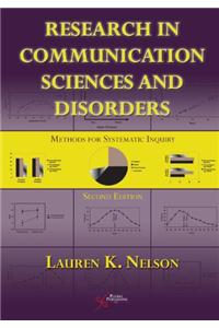 Research in Communication Sciences and Disorders