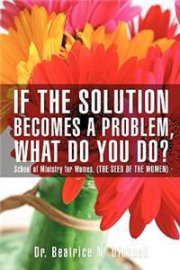 If the Solution Becomes a Problem, What Do You Do?