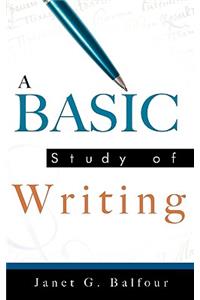 Basic Study of Writing