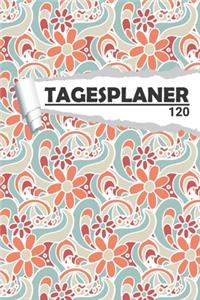 Tagesplaner Blumen Muster