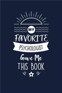 My Favorite Psychologist Gave Me This Book