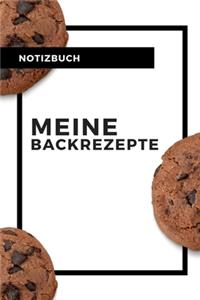 Notizbuch Meine Backrezepte