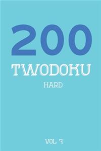 200 Twodoku Hard Vol 7