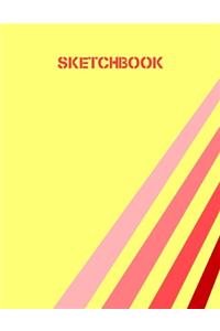 Sketchbook: 100 Blank Pages, 8.5 x 11, Sketch Pad for Drawing, Doodling and Painting