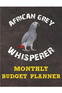 Monthly Budget Planner