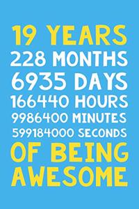 19 Years of Being Awesome