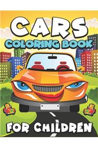 Cars Coloring Book for Children
