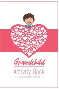Grandchild Activity Book For Grandma And Grandpa
