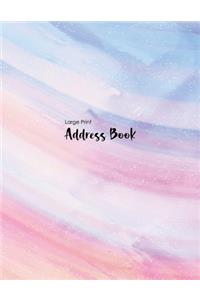 Large Print Address Book
