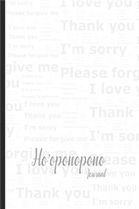 Ho'oponopono Journal