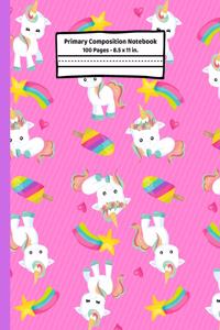 Unicorn Primary Composition Notebook