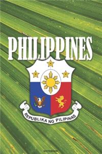 PHILIPPINES Republika Ng Pilipinas Notebook
