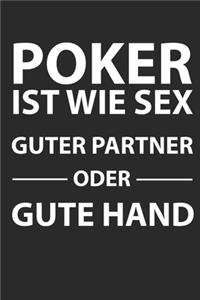 Poker Ist Wie Sex Guter Partner Oder Gute Hand