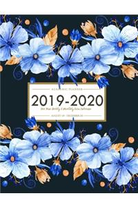 2019-2020 Academic Planner - One Year Weekly & Monthly View Calendar - AUG19-DEC 20