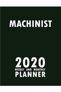 Machinist 2020 Weekly and Monthly Planner