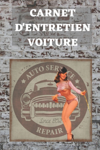 Carnet d'entretien voiture