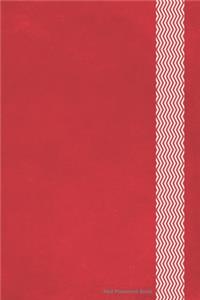 Red Password Book