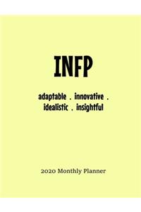 INFP Monthly Planner