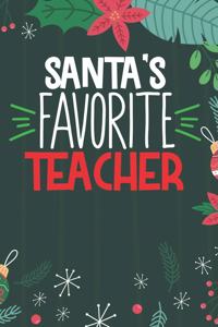 Santa's Favorite Teacher