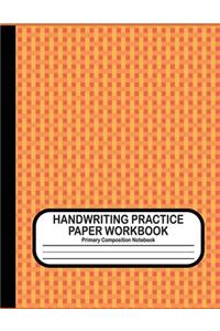 handwriting practice paper primary composition notebook