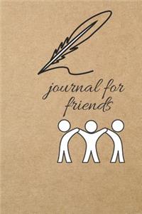 Journal for Friends