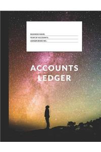 Accounts Ledger: Simple Accounts Ledger for Home or Business