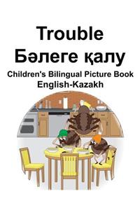 English-Kazakh Trouble Children's Bilingual Picture Book