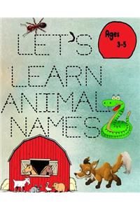 Let's Learn Animal Names