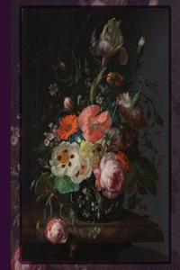 Composition Notebook Vintage Flowers 02