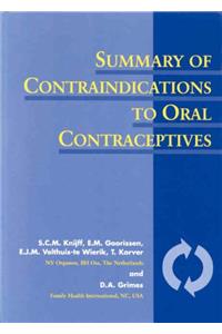 Summary of Contraindications with Oral Contraceptives (Summary of Oral Contraceptive Data)